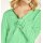 Blouse with ruchings, mint