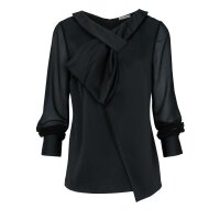 Designer-Bluse, schwarz
