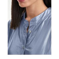 Longbluse, blau