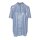 Longbluse, blau