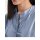 Longbluse, blau