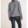 Designer-Strickjacke, schwarz-weiß