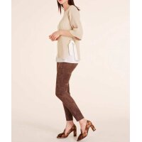 Sweter dwa w jednym, beżowo-ecru
