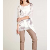 Blusenshirt, ecru-pastell