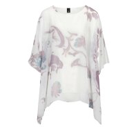 Blusenshirt, ecru-pastell