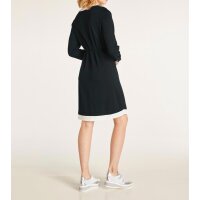 Jersey dress, black-white