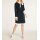 Jersey dress, black-white