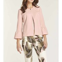 Kurzjacke m. Volants, rosa