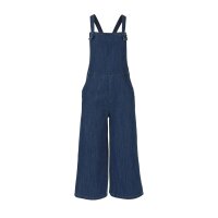 Marken-Jeanslatzhose, blau