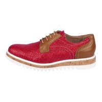 Buty sznurowane, czerwone