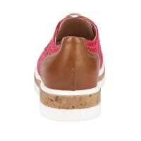 Buty sznurowane, czerwone