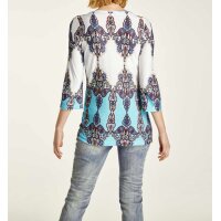 Shirt wth bead embroidery, multicolour