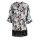 Kimono blouse, black-multicolour
