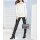 Feinstrickpullover m. Cut-Out, offwhite