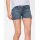 Jeans shorts with beads, blue