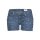 Jeans shorts with beads, blue