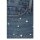 Jeans shorts with beads, blue