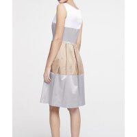 Princess dress, white-grey-beige
