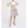 Princess dress, white-grey-beige