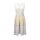 Princess dress, white-grey-beige