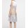 Princess dress, white-grey-beige
