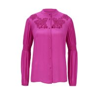 Bluse m. Perlen-Stickerei, erica