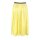 Satin skirt, yellow