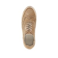 Leder-Sneaker, sand