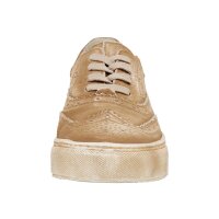 Leder-Sneaker, sand
