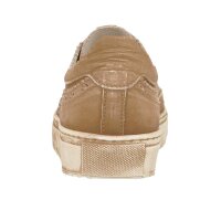 Leder-Sneaker, sand