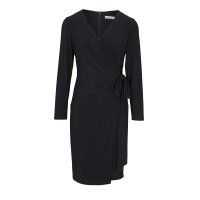 Wrap dress, black