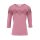 Shirt m. Spitze, rosé