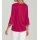 Jerseyshirt m. Volants, pink