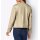 Lederimitat-Jacke m. Mesheinsatz, beige