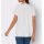 Bluse m. abnehmbare Stoffband, weiß
