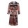 Wrap dress, multicolour