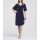 Kleid m. Strass, marine