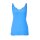 Top with embroidery, azure blue