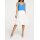 Top with embroidery, azure blue