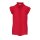 Designer-Bluse m. Volants, rot