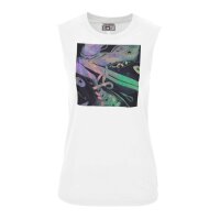 Marken-Tanktop, weiß
