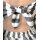 Marken-Leinenkleid "EDEM", weiß-grau