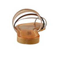 Leather sandal, multicolour