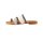Leather sandal, multicolour