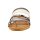 Leather sandal, multicolour