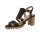 Leather sandal, brown