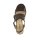 Leather sandal, brown
