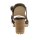 Leather sandal, brown