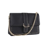 Tasche m. Nieten, schwarz