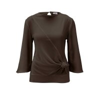 Bluse, schokobraun